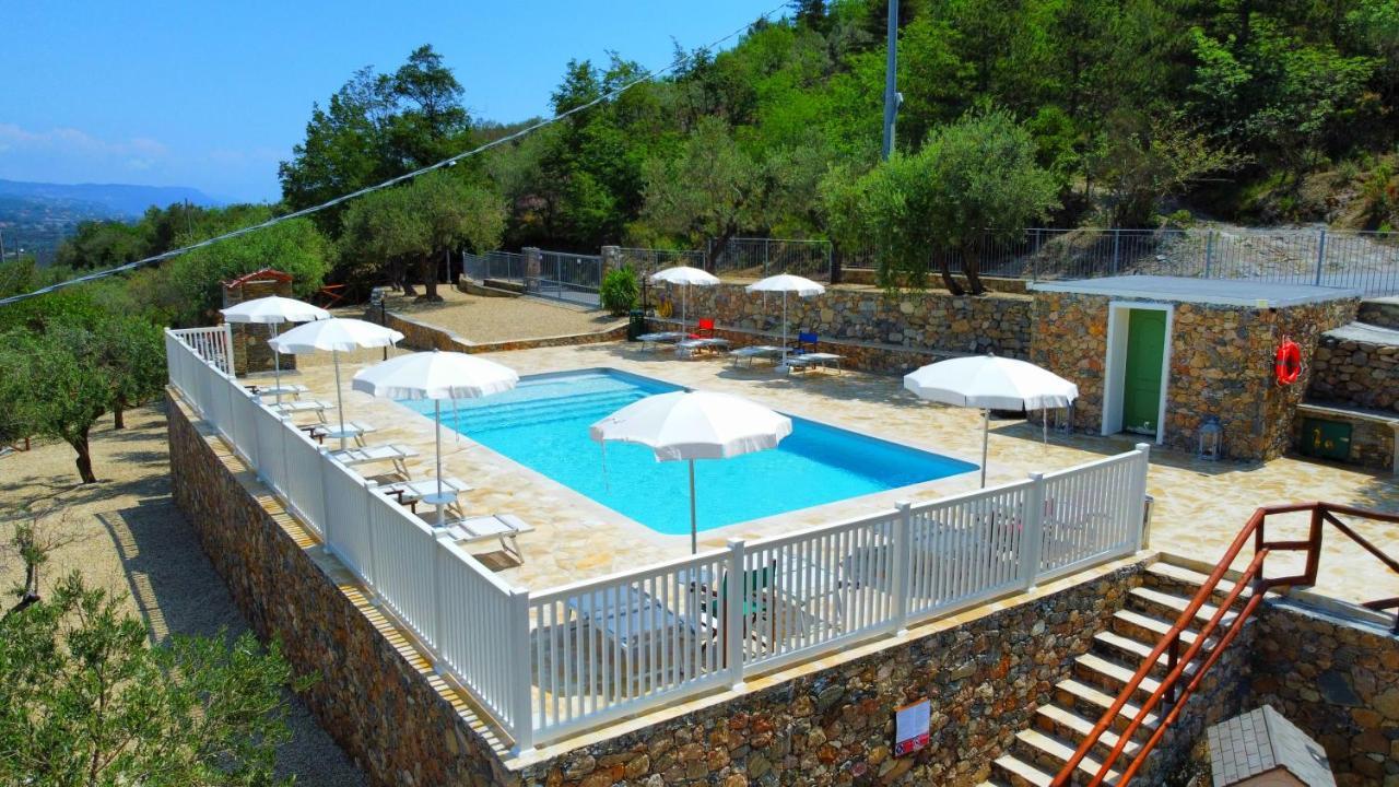 Agriturismo Monte Acuto - Natura, Mare & Relax In Piscina Toirano Exterior photo
